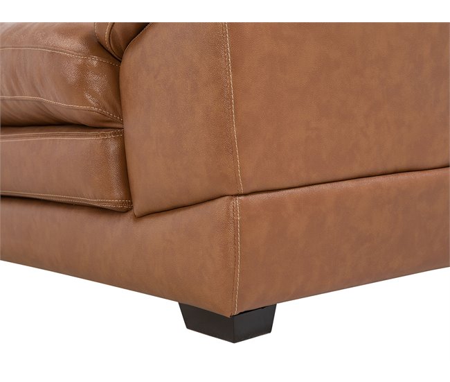 Beliani Poltrona HORTEN Dourado