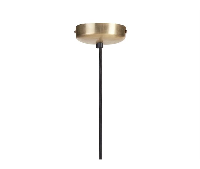Beliani Candeeiro de tecto MAHANADI Dourado