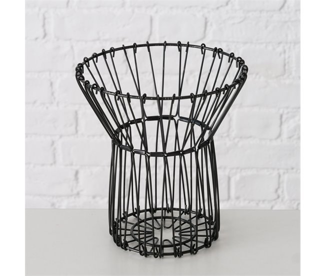 Jarra VANDULA material metal cor petro Preto