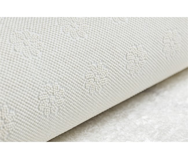 ANDRE 1220 Tapete Mármore rico antiderrapante 80x150 Branco/cinza