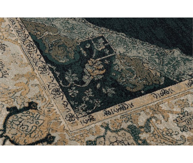 Tapete de lã POLONIA Palazzo Roseta 300x400 Azul