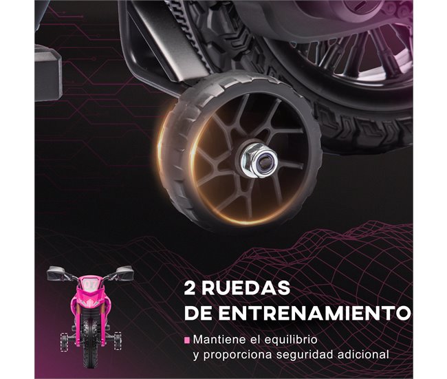 Mota Elétrica para Crianças Plástico e Metal AIYAPLAY Rosa