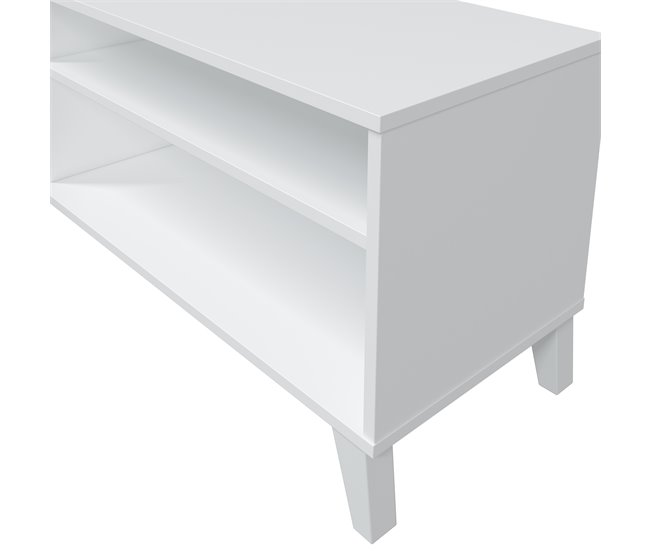 Móvel de TV ARIEL 135 cm branco mate Branco