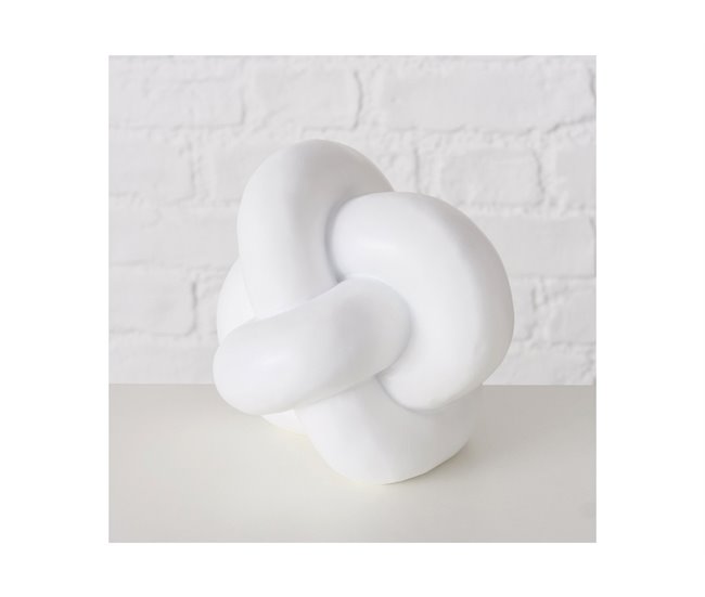 Figura decorativa KNOTTY marca BOLTZE Branco