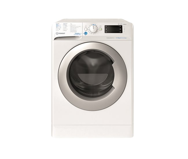 Máquina lavar e secar roupa INDESIT BDE 96436 WSV SPT 9kg-6kg 1400RPM Branco