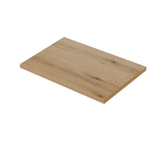 Móvel de casa de banho suspenso Newport com 2 gavetas e 1 porta 80 Carvalho