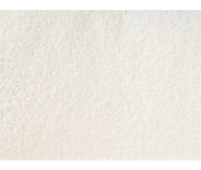 Beliani Sofá de 2 lugares Bouclé SOVIK Branco/ Bege