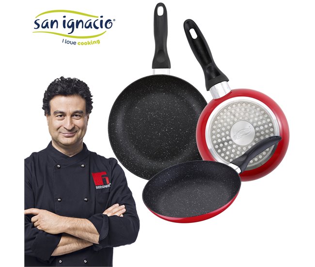 Bateria de cozinha 12 peças com jogo de patch Multicor