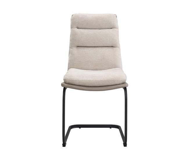 Conjunto de 4 cadeiras de jantar SIBYL  Bege