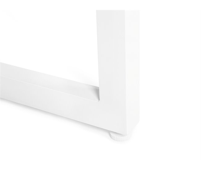 Beliani Conjunto de refeição BACOLI Branco/ Bege