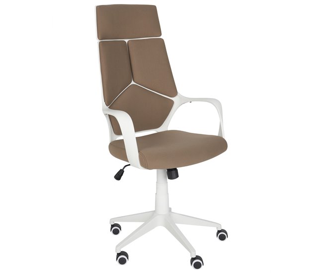Beliani Cadeira de escritório DELIGHT Castanho