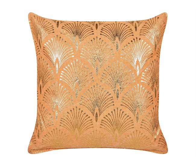 Beliani Almofada decorativa HOYA 45x45 Cinza