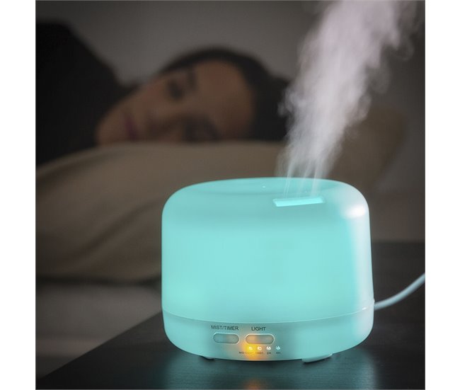 Humidificador Difusor de Aromas com LED Multicores Multicor