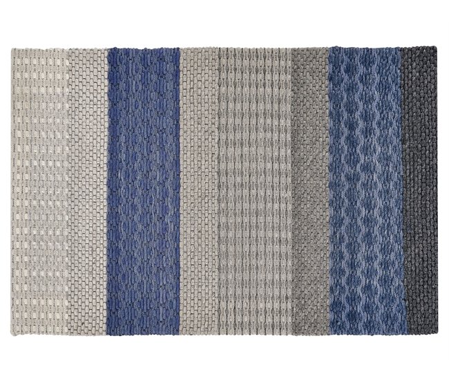 Beliani Pelos curtos AKKAYA 160x230 Cinza Escuro