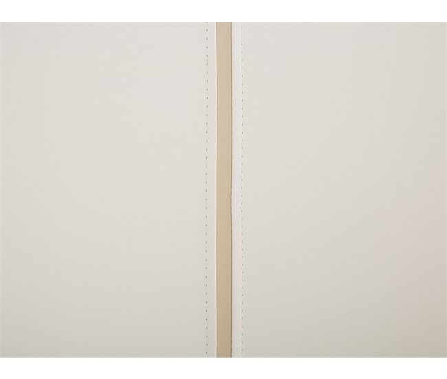 Beliani Cama com estrado Pele sintética BETIN 230x200 Creme