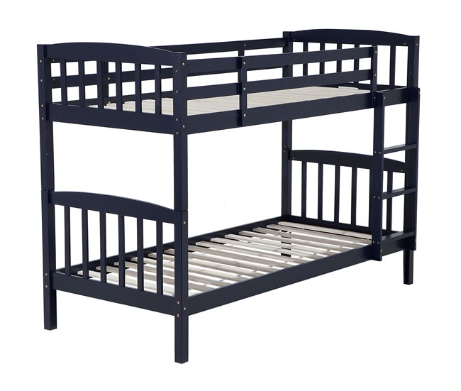 Beliani Beliche Pinho REVIN 97x208 Azul Marino