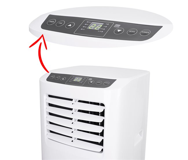 Ar Condicionado Portátil Adler AD 7909 Branco