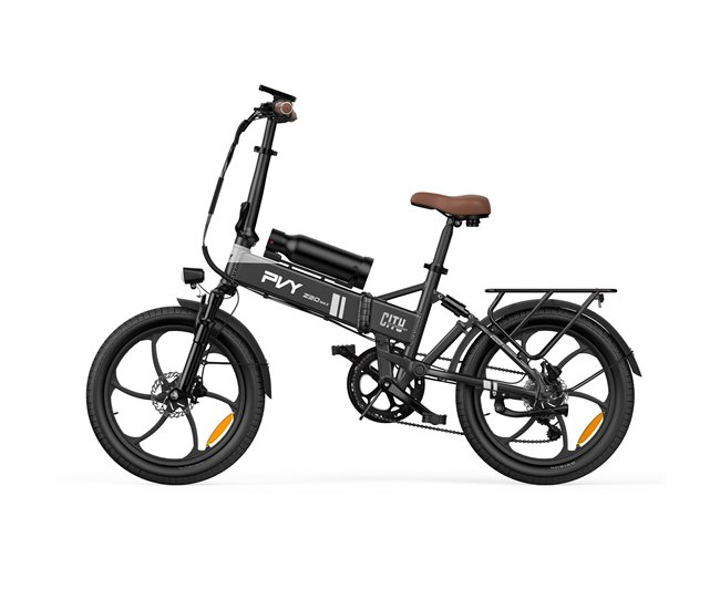 Bicicleta elétrica pvy z20 max it - bateria 36v15ah+36v10.6ah