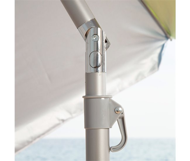 Aktive Guarda-sol de praia com capa (envio aleatório) Azul/ Verde