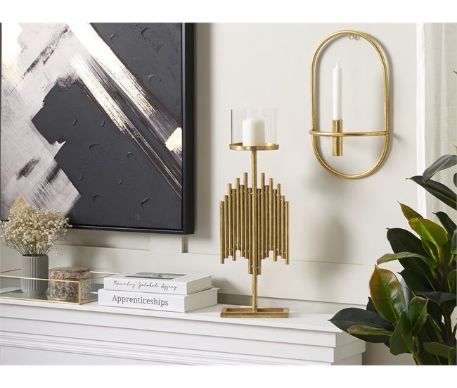 Beliani Candelabro NIAS Dourado