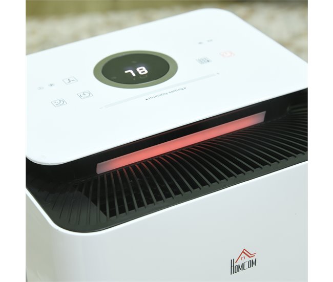 Desumidificador de Ar HOMCOM 821-029V91WT Branco