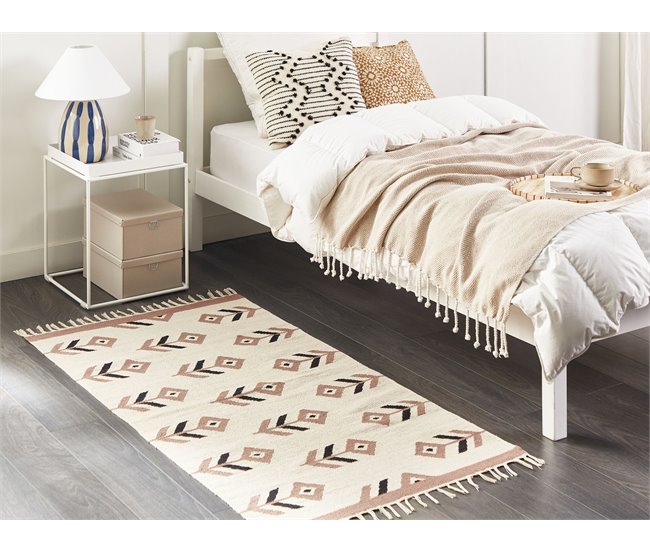 Beliani Kilim NIAVAN 80x150 Bege