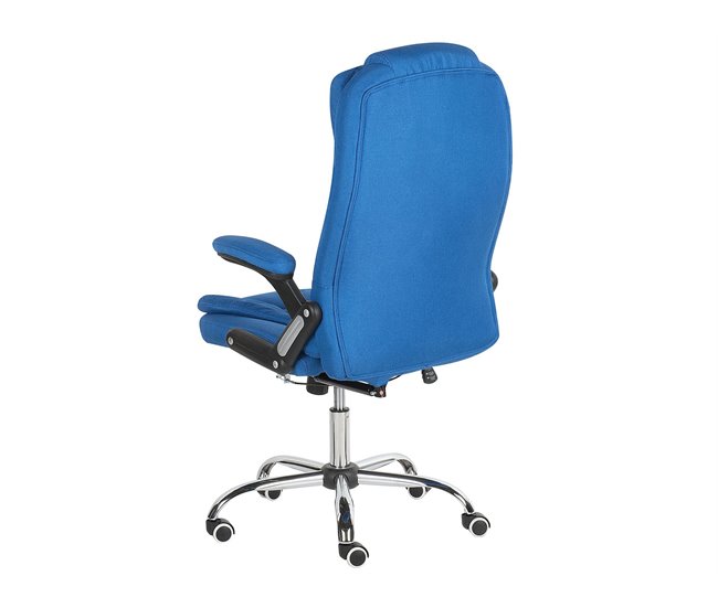 Beliani Cadeira executiva ROYAL Azul