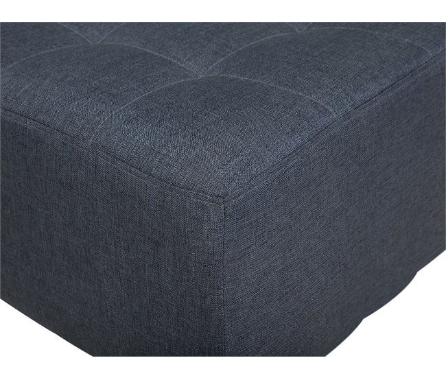 Beliani Chaise longue Poliéster ABERDEEN Castanho
