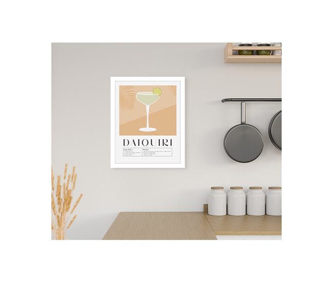Pintura arte deco DAIQUIRI 24x30cm marca MARCOMUEBLE Multicor