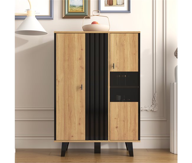 Aparador com 2 portas Natural