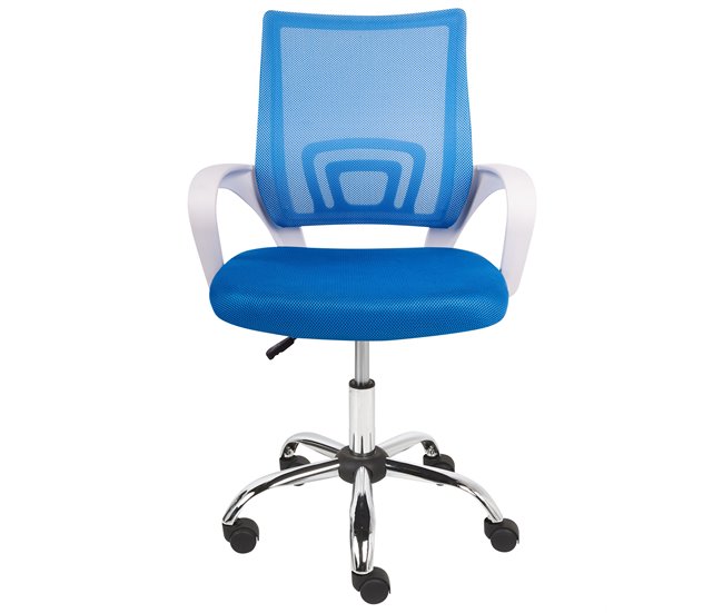 Beliani Cadeira de escritório SOLID Azul