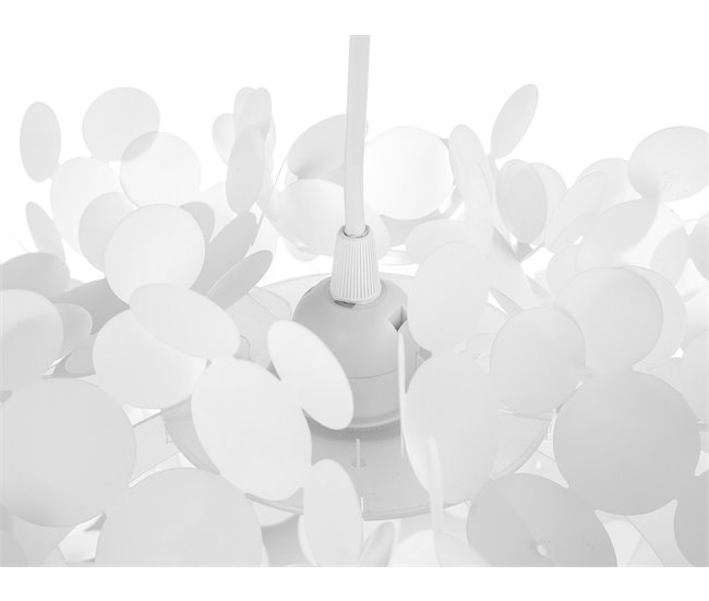 Beliani Candeeiro de tecto LAMONE Branco/ Bege