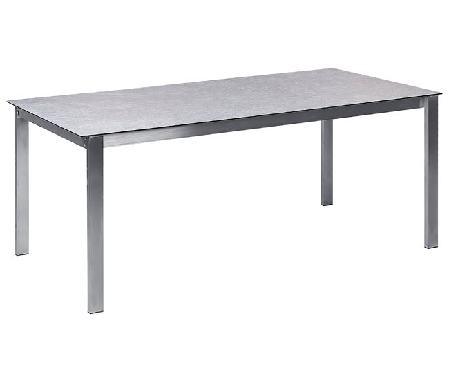 Beliani Conjunto de refeição COSOLETO/GROSSETO Branco