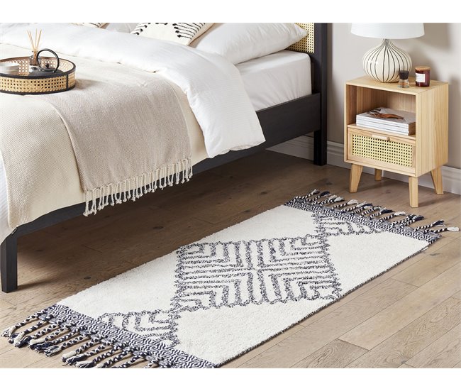 Beliani Pelos curtos ERAY 80x150 Branco