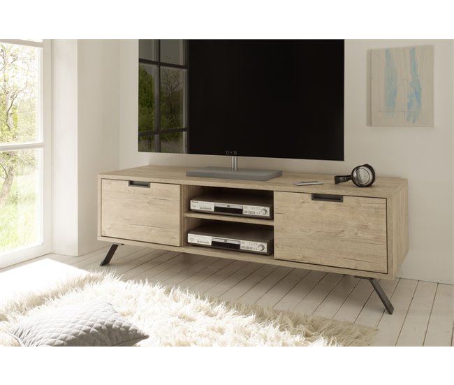 Armário TV 156cm 2 portas PALMA Carvalho