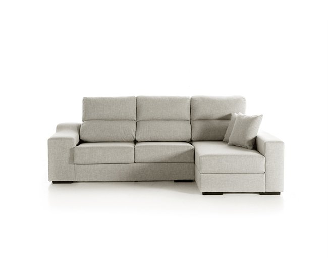Chaise longue LUCIA IV Cinza Claro