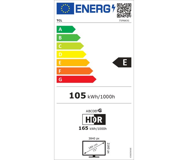 TV TCL P6K 4K Smart TV Cinza
