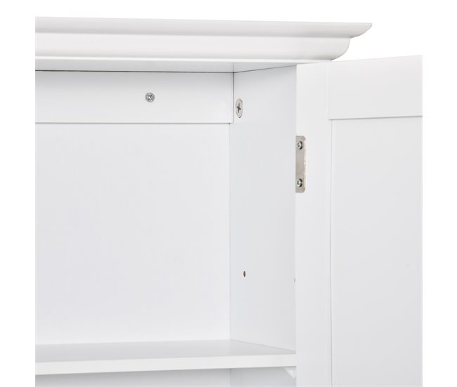 Armário Casa de Banho de Parede MDF kleankin Branco