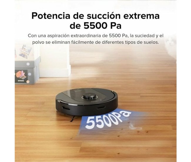 Robot Aspirador Preto
