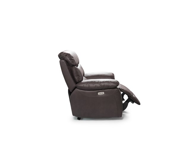 Poltrona relax elétrica microfibra ESPRIT Chocolate