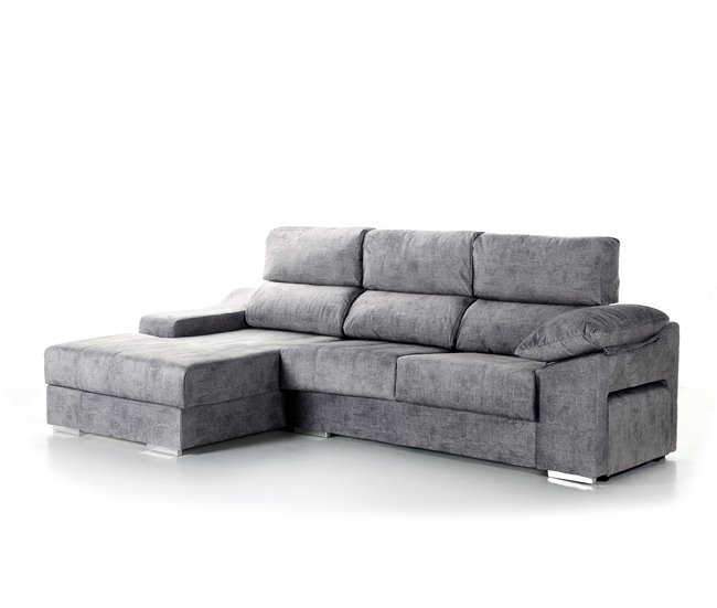 Chaise longue DANIELA II Antracite