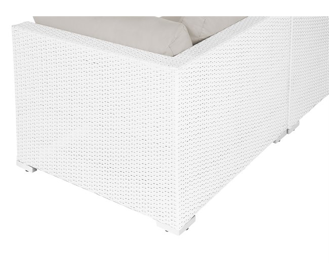 Beliani Conjunto lounge SANO Areia
