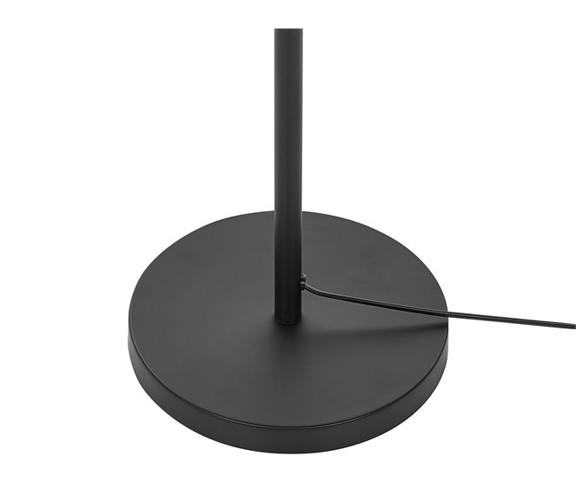 Beliani Candeeiro de pé SENETTE Preto