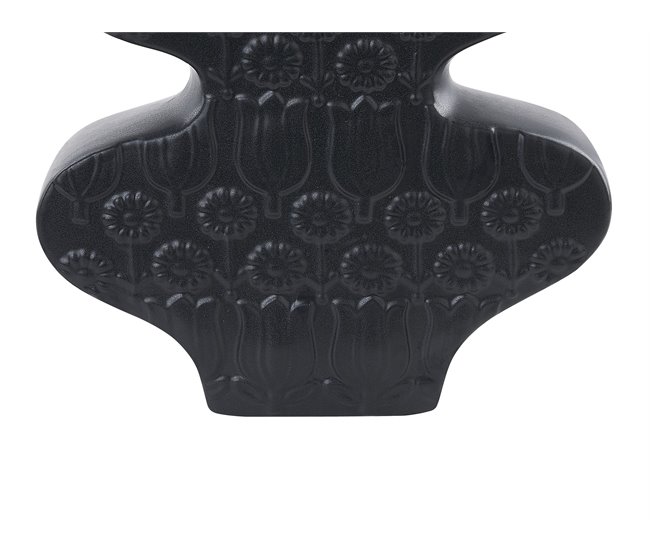 Beliani Jarro de flores ARGOS Preto