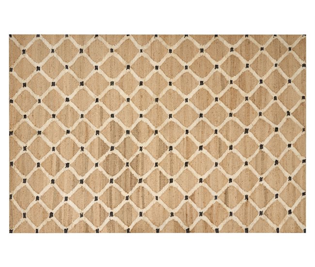 Beliani Entrelaçado KALEKOY 200x300 Bege