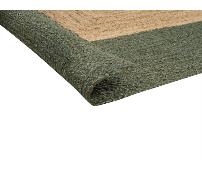 Beliani Entrelaçado KARAKUYU 160x230 Verde