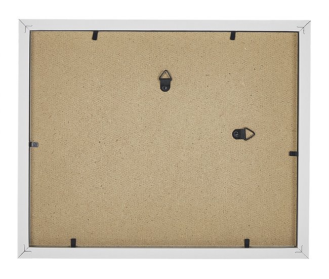 Beliani Marco de la foto ZINARE Branco