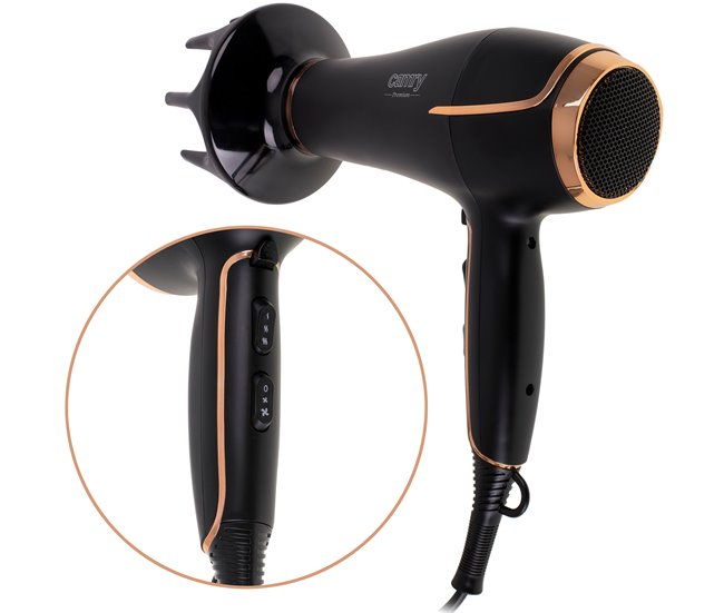 Secador de Cabelo Camry CR2255 Preto