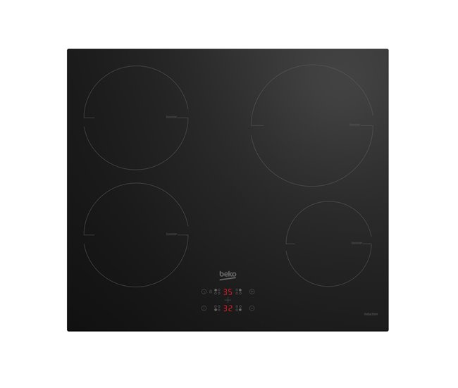 Conjunto forno e placa indução BEKO BBSM12345XH Preto