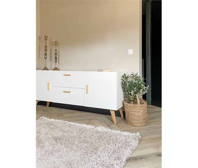 Beliani Candelabro SALAMINA Dourado